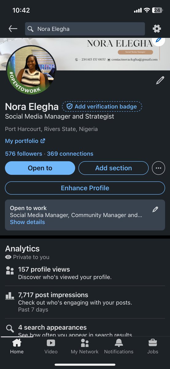 noraelegha's tweet photo. I decided to take personal branding on LinkedIn a lot more seriously this year. Here to say it’s been 3 weeks now👏👏. Started with 216 followers too🤭🤭 https://t.co/t3SbtYcgDj