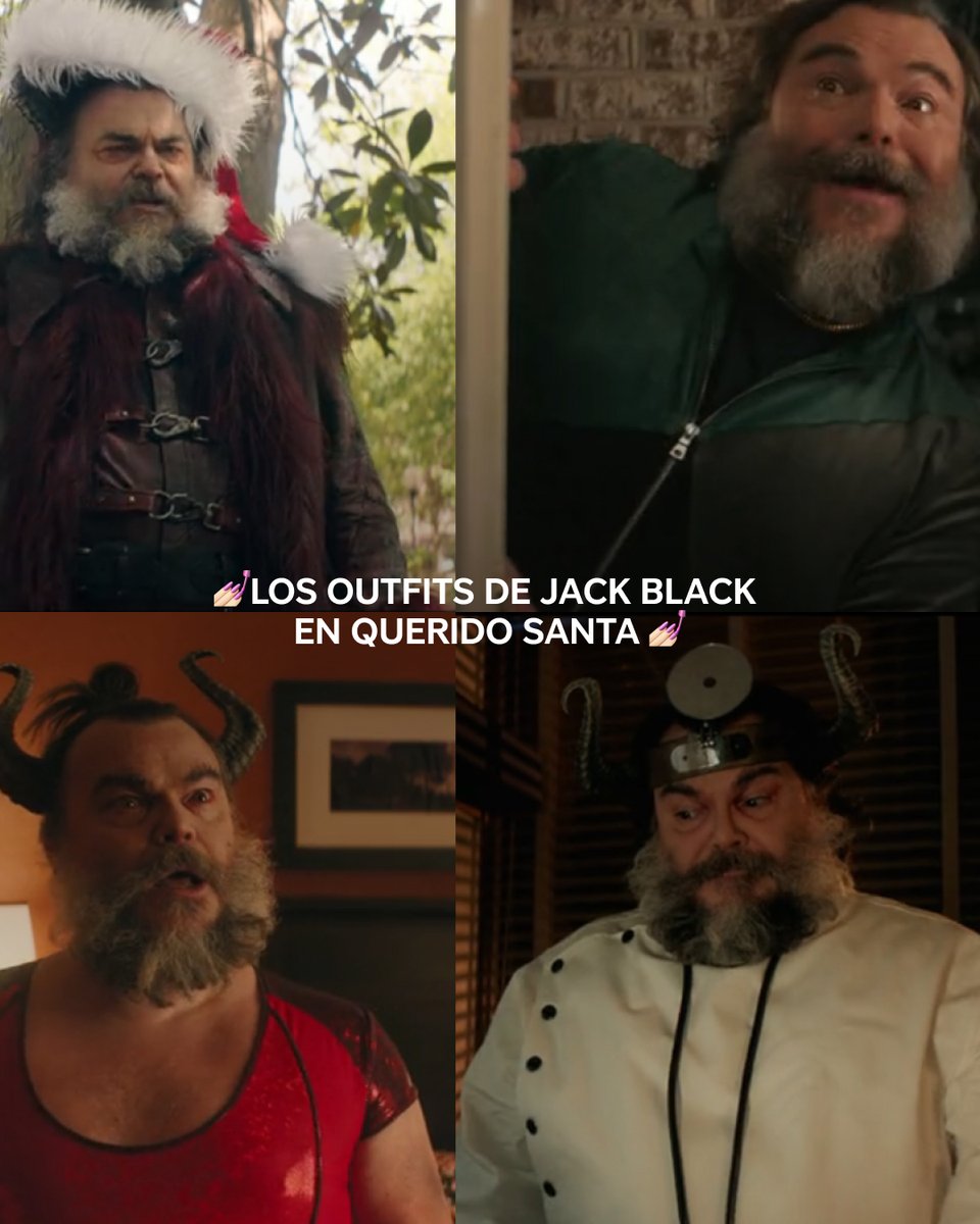 ParamountPlusMX's tweet photo. Las versiones de @jackblack en Querido Santa son TRE-MEN-DAS y muy graciosas, por supuesto. 😂
Ve la película #QueridoSanta disponible en #ParamountPlus 💙
#DearSanta https://t.co/q8kQdjEm8R