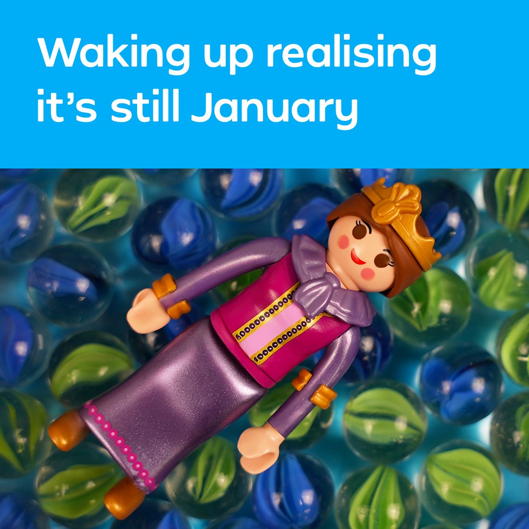 January has 31 days, right? ❄️