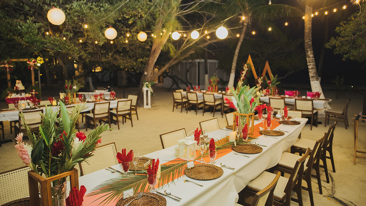 CocoPlumCay's tweet photo. Why blend in when your wedding can stand out? Host your celebration on a private island that feels like it was made just for you. 

#travel #belize #allinclusiveresorts #privateislandresort #adultsonlyislandresort https://t.co/3sWnEIzbMc