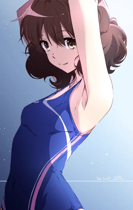 いくつか版権で使われてたこのスク水の設定が公式にあったのか知りたぃ 