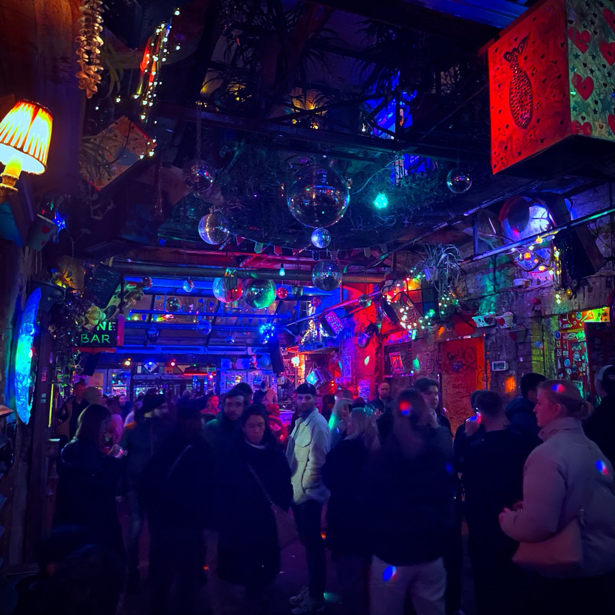 Thankyou Budapest. Ruin Bars are like nothing I’ve seen before. Mental! #budapest #citylife #nightlife