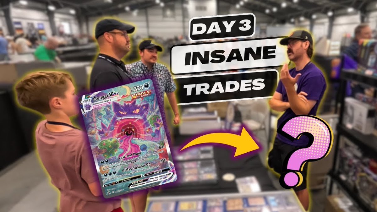CouyonCollect's tweet image. ‼️UNBELIEVABLE DEALS! Vending at the Card Show! What did I Trade?🤷♂️
YouTube Video ⬇️⬇️⬇️
youtu.be/JuB9dMi8gFQ?si…
👍 Like - Comment - Subscribe
