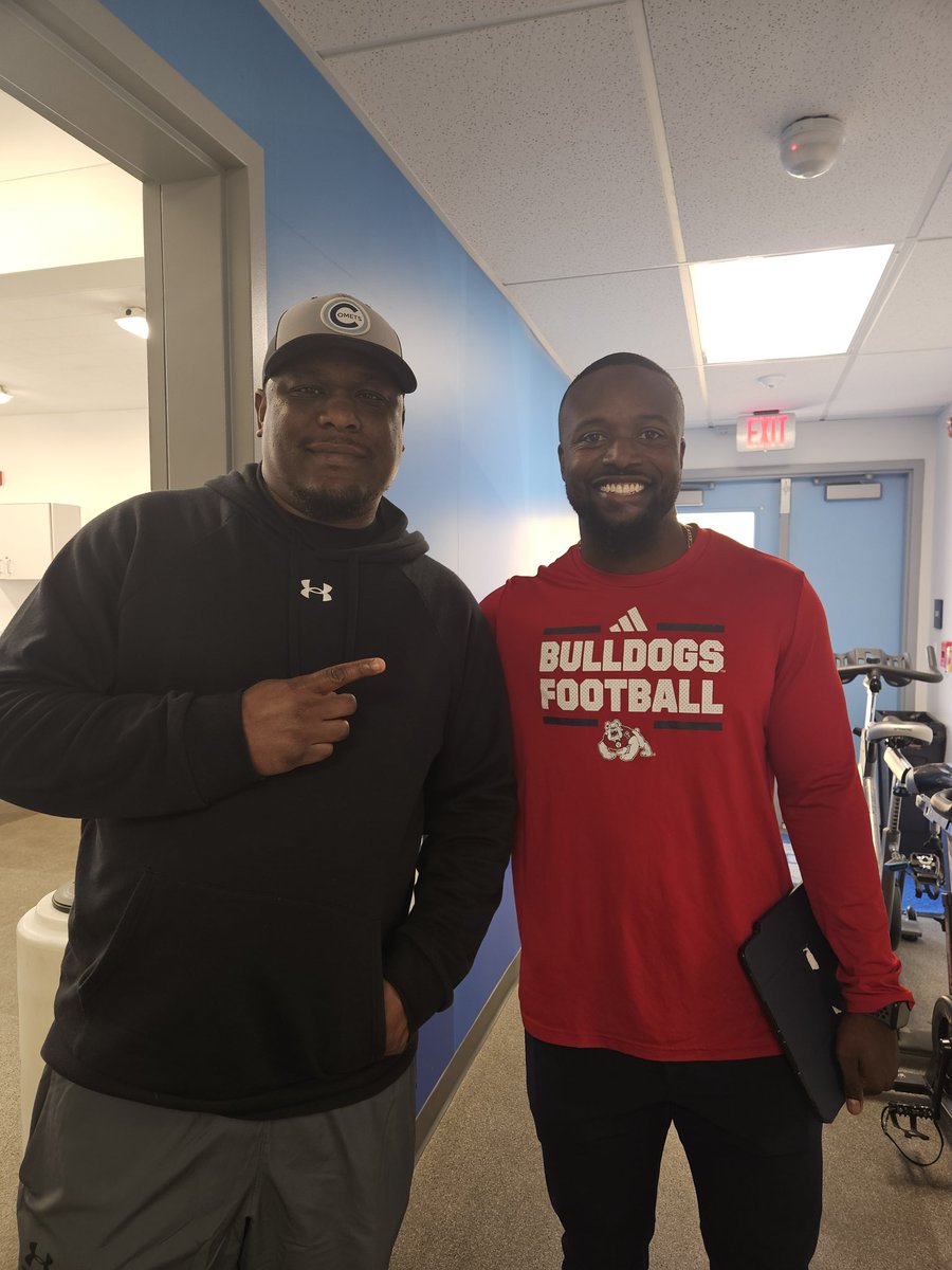 Thank you <a href="/CoachPrier/">COACH AP and 20 others</a> and <a href="/FresnoStateFB/">Fresno State Football</a> for stopping by to talk about <a href="/CCCFootball_24/">CCC Comets Football</a> #IceyCity #ALLComet #ALLFAMILY #dirtysnowball