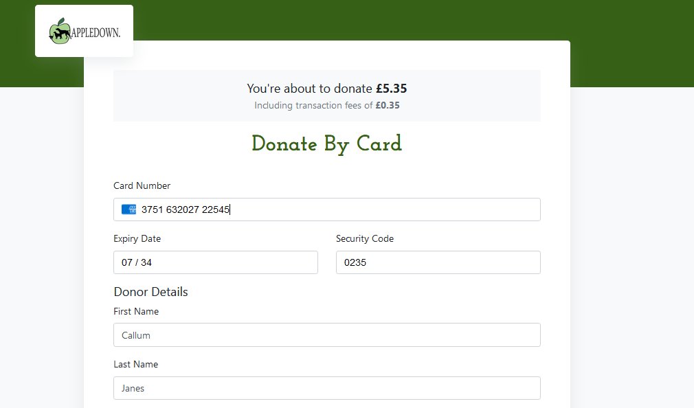RealMullaC's tweet photo. @steak834 I tried to donate to another charity but couldn't sadly https://t.co/8jkI8KcTqT