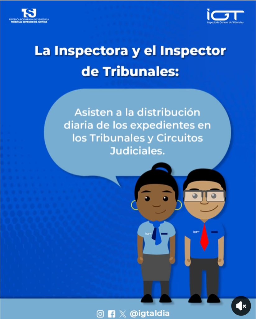 Inspectoría General de Tribunales ⚖️ tweet media