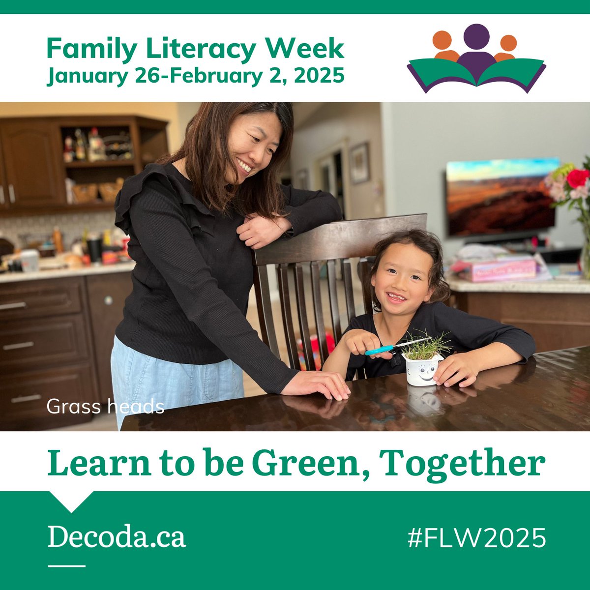 Great #FamilyLiteracyWeek #preschooler activity! 
🌱👩‍🌾 Planting seeds and nurturing them into plants helps children practice measuring, estimating and fine motor skills while learning how to care for the planet.

👉 Learn how to make ‘grass heads’ at: decoda.ca/resource/learn…