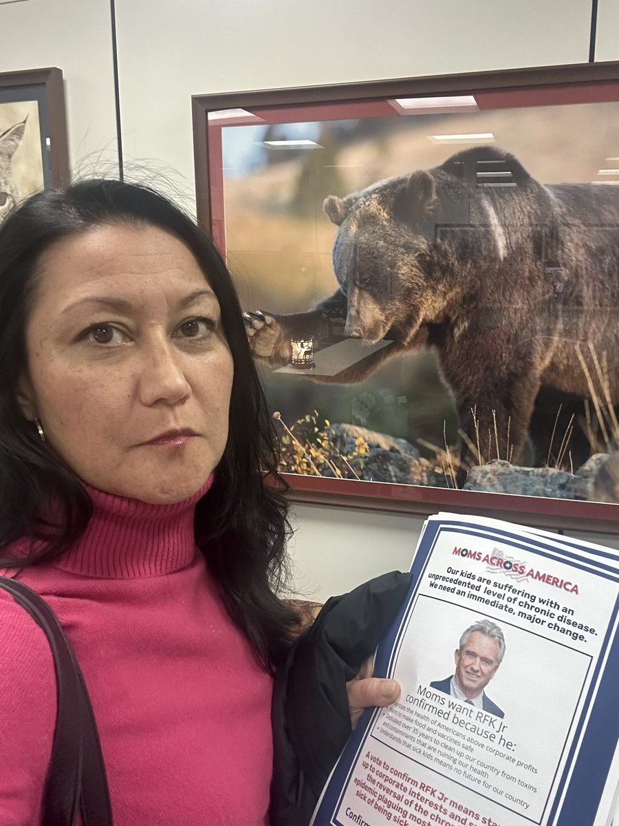 This Momma Bear just visited 48 offices with our letter and flyer for Kennedy. Do not underestimate the power of Moms. 
We research. We share. We empower people with solutions. And we vote.