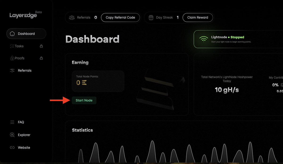 NDIDI_GRAM's tweet image. Do This Before You Sleep Ends Tomorrow!!

So Layeredge Their Testnet With Confirmed Rewards, Here’s How To Go About It:

Visit: 
dashboard.layeredge.io
&amp;amp; Connect Wallet, 
Use Invite Code: PCwQ7qxD
Click Start Node 

More Tasks Would Be Unveiled Soon!!
Would Cover A Thread About…