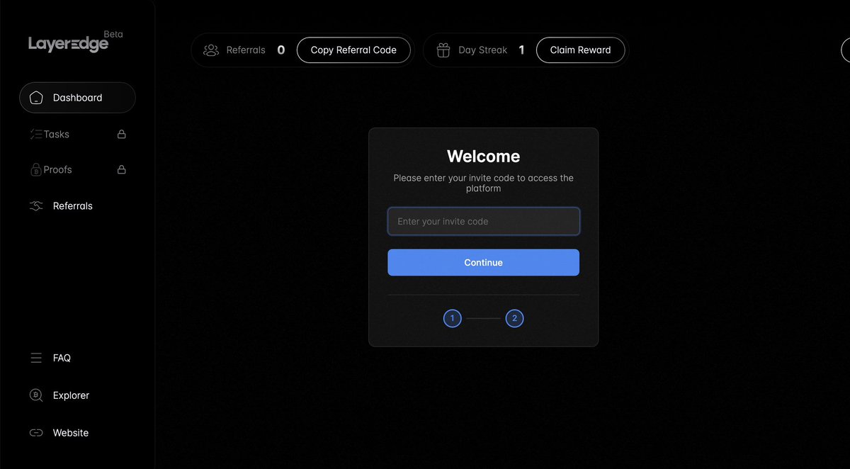 NDIDI_GRAM's tweet image. Do This Before You Sleep Ends Tomorrow!!

So Layeredge Their Testnet With Confirmed Rewards, Here’s How To Go About It:

Visit: 
dashboard.layeredge.io
&amp;amp; Connect Wallet, 
Use Invite Code: PCwQ7qxD
Click Start Node 

More Tasks Would Be Unveiled Soon!!
Would Cover A Thread About…