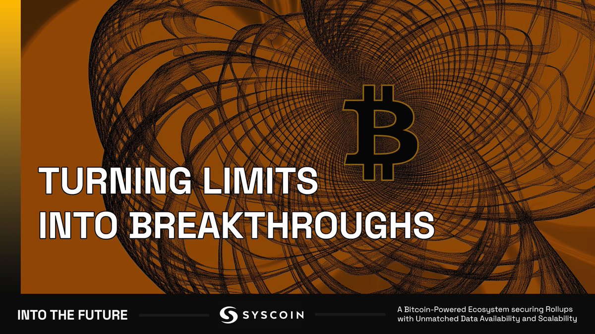 syscoin's tweet image. Why Limits Can Be a Good Thing
@DeepSeek_ai's story shows us that limits can spark creativity. Whether it’s in AI, business, or even farming, relying on endless resources often creates waste and inefficiency. Too often in our modern world, companies focus on growing profits at…