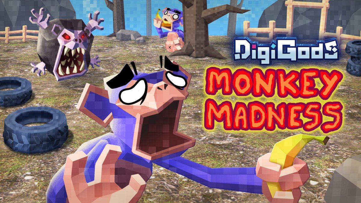 🐒Ever Dreamed Of Creating Your Own Gorilla Tag-Inspired Fan Game? 🐒

🎉This Thursday, we're dropping the highly anticipated Monkey Madness Update in collaboration with Monkey Doo and Big Scary where you'll be able to build and create your very own unique monkey world! 🎉