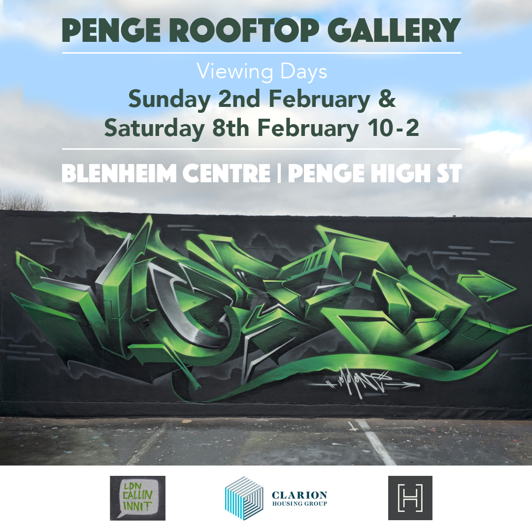StreetArtAtlas's tweet photo. PENGE ROOFTOP GALLERY VIEWING DAYS!
📍Blenheim Centre | Penge High St
FREE & OPEN TO ALL
Graffiti: @ Void
Organised by #londoncallingblog #pengerooftopgallery #pengestreetart #streetart #londonstreetart #streetartatlas https://t.co/YyAXppmAg9