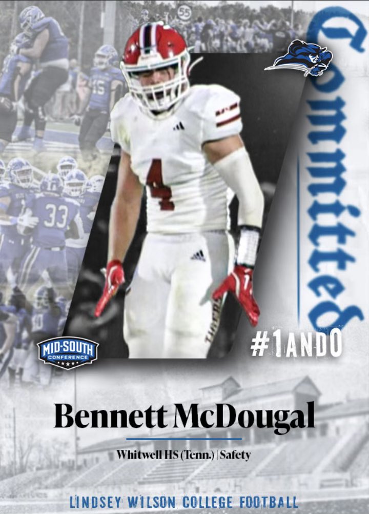 Thank you Jesus!! I have always wanted to play college football and I’m exited to announce my commitment to @LWC_Football!! @CoachGraham_LWC @Coach_CotterLWC @CoachDeckardLWC <a href="/CoachKleckler/">Phil Kleckler</a> <a href="/beyond_grind/">Kaylen Stewart Sr.</a> <a href="/NCEC_Recruiting/">NPA</a> <a href="/StephenHargis/">Stephen Hargis 🇺🇸</a> <a href="/CSmithScout/">Chris Smith</a> <a href="/graphics423/">Graphics 423</a> <a href="/Beasterly5/">Brandon Easterly</a>