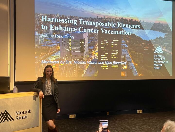 Bhardwaj Lab (@bhardwajlab) on Twitter photo Congratulations to Ashley Reid Cahn (<a href="/Ashleykr16/">Ashley Reid</a>), co-mentored by <a href="/NinaBhardwaj/">Dr. Nina Bhardwaj</a> and <a href="/neoviral/">Nicolas Vabret</a>, on successfully defending her PhD this past Friday! We are excited for you and look forward to following your career in the future. Congratulations to Ashley Reid Cahn (<a href="/Ashleykr16/">Ashley Reid</a>), co-mentored by <a href="/NinaBhardwaj/">Dr. Nina Bhardwaj</a> and <a href="/neoviral/">Nicolas Vabret</a>, on successfully defending her PhD this past Friday! We are excited for you and look forward to following your career in the future.
