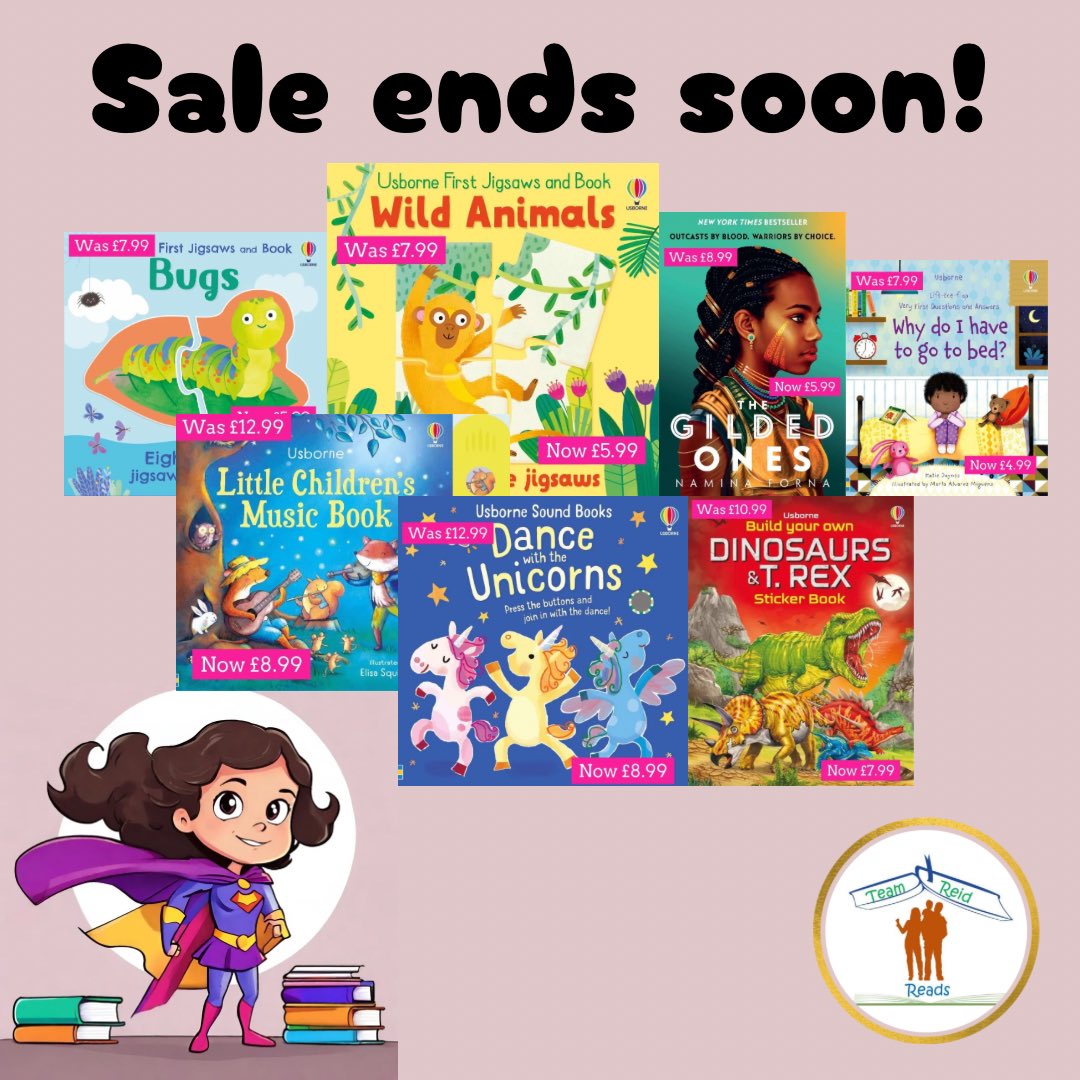 TeamReidReads's tweet photo. Last few days of the #JanuarySale ❤️ head over and grab a bargain 

https://t.co/xTr4pmwb7V https://t.co/bjYBXSbwZP