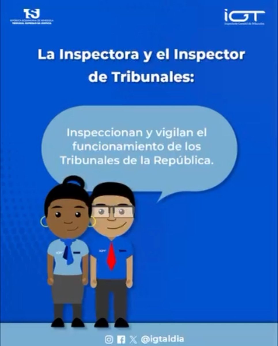 Inspectoría General de Tribunales ⚖️ tweet media