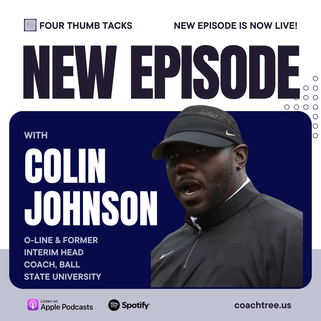CoachTree (@teamcoachtree) on Twitter photo π§Today's podcast features <a href="/CoachJohnson64/">Colin Johnson</a>
We dive into his unique coaching journey, what it means to coach O-Line and the realities of staff turnover.
Listen Here: apple.co/42xVWy4
Enjoy our content? Please like, follow and share! π§Today's podcast features <a href="/CoachJohnson64/">Colin Johnson</a>
We dive into his unique coaching journey, what it means to coach O-Line and the realities of staff turnover.
Listen Here: apple.co/42xVWy4
Enjoy our content? Please like, follow and share!