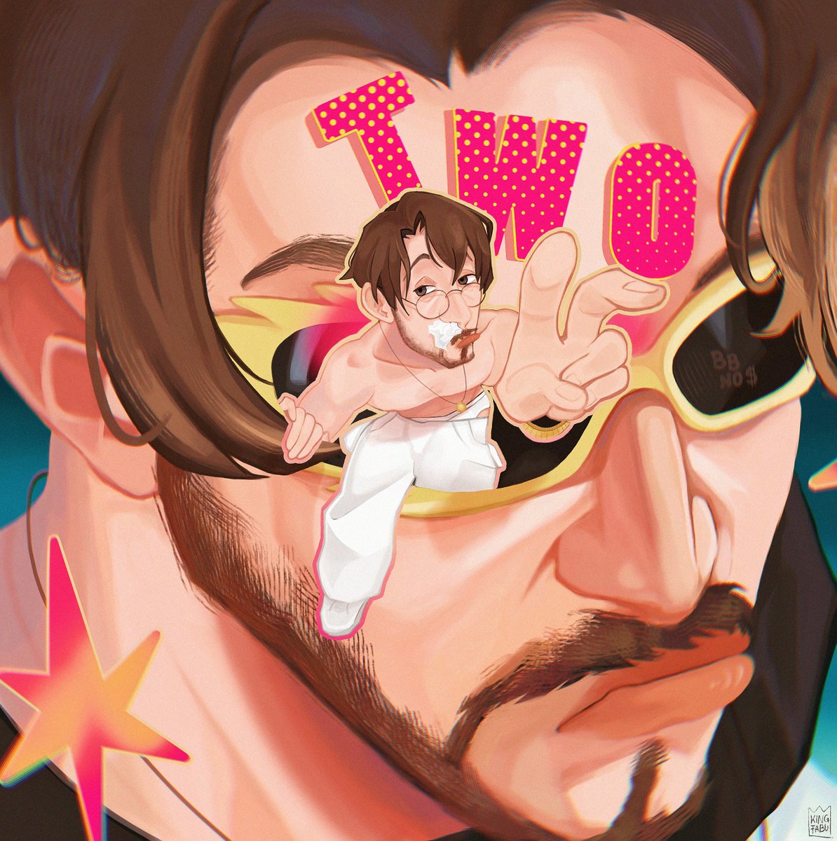 fabu_king's tweet photo. @bbnomula hope you like this one!βοΈ#twoart https://t.co/nbrlOE19p9