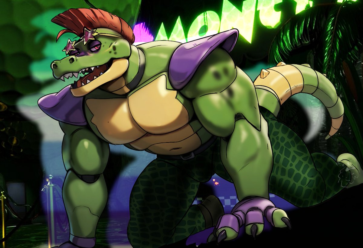 CafeBandage's tweet photo. "Hey kid, come on out! We're only tryin' to help."

Montgomery Gator!🐊⭐️

#FNAF #fnafr34 #fnaffanart #fnafsbnsfw #fnafart #fnafsbnsfw #fnafnsfw #kemeno #e621 #rule34 #Monty #FreddyFazbear #montygator 

❤️💬🔁 Appreciated https://t.co/PN7WW6VyaZ
