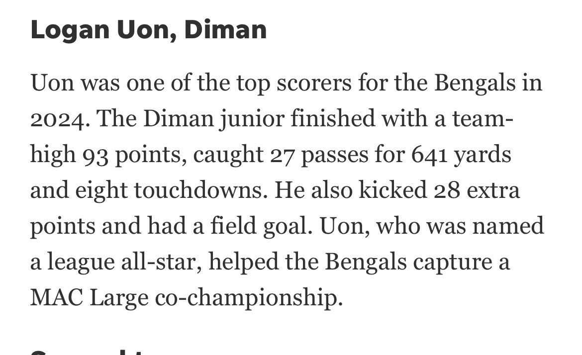 Thank you to all my teammates and coaches for this great season we had
<a href="/CoachBahry/">Luke Bahry</a> 
<a href="/PRZNewEngland/">Prep Redzone New England</a> 
<a href="/MyRecruitBoard/">MyRecruitBoard</a>