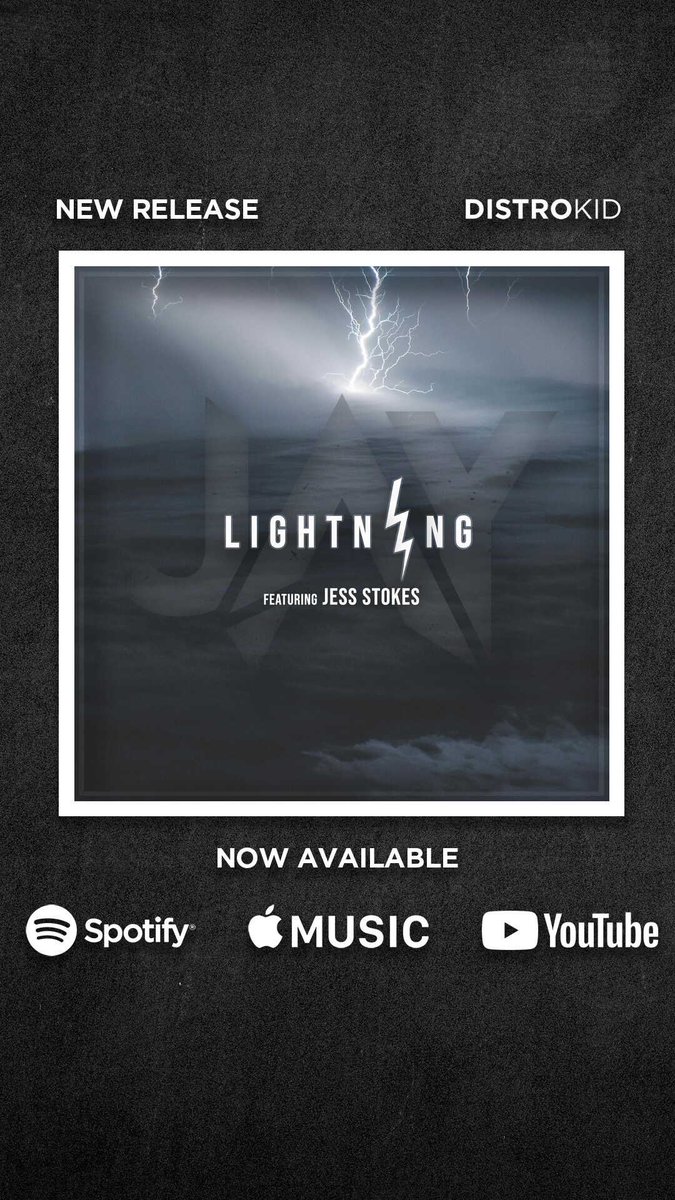 _jaymusic_'s tweet photo. Thank you to those who have streamed or watched the video for ‘Lightning’ so far! Remember to add it to your playlists 😀 Head to my bio if you haven’t yet heard it! ⚡️⚡️
#lightning #jaymusic #jessstokes #songwriter #emotional #uplifting #musictodanceto #distrokid #upliftingmusic https://t.co/IvbpPKlbSz