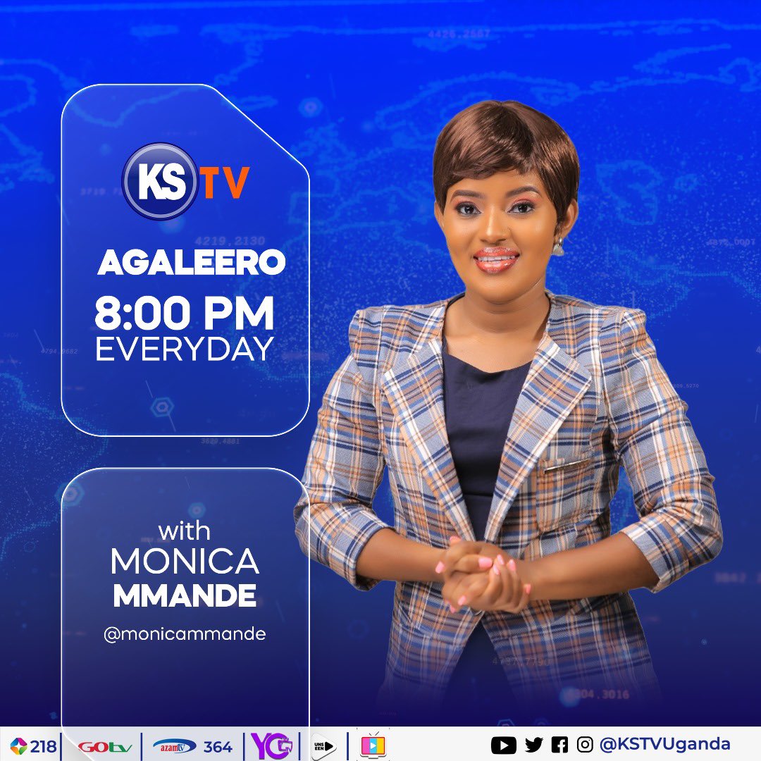 DeejayJonahPro's tweet photo. @monicammande Is Coming soon on your television 📺 @kstvug with #AGALEERO @ 8PM #EVERYDAY #WatchTheSpace #tunein @ #KSTV https://t.co/J0EiGjBD6D