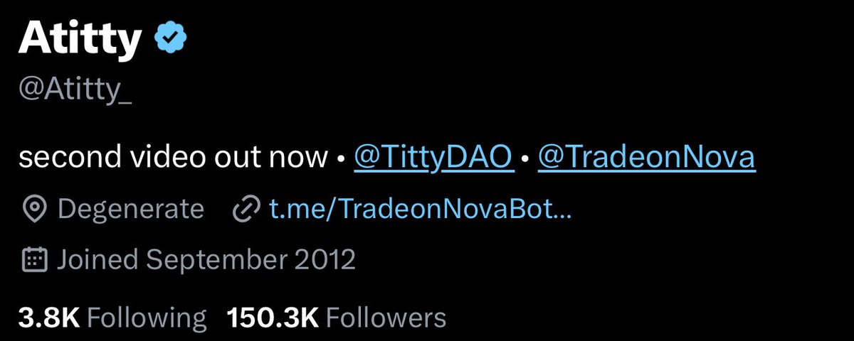 atitty_'s tweet photo. 150k friends 

Wow, I honestly can’t believe it 

4 years of replying, building connections, and helping others. 

Truly speechless

love you all https://t.co/e9OcWTwess