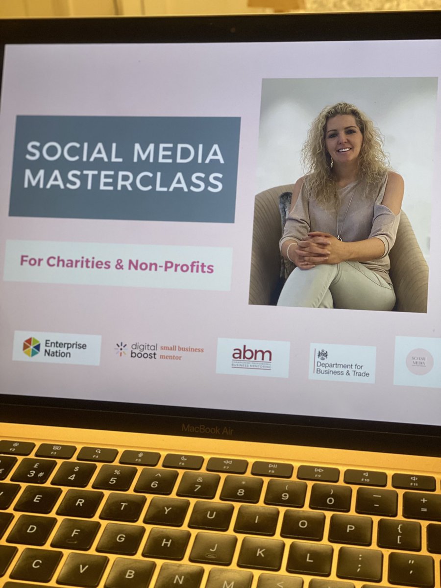 Glad to be supporting charities this morning with a masterclass in social media strategy. 
If you’re a #Charity or #NonProfit 
DM if you’d like help with social media, and to be included in the next one. #SocialMediaMarketing