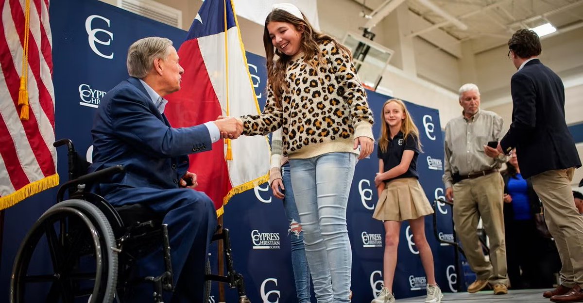 It's National School Choice Week and we're on the cusp of hitting a major milestone: By the end of 2025, it's likely that more than half of K–12 students nationwide will be eligible for private school choice. 🧵 1/11