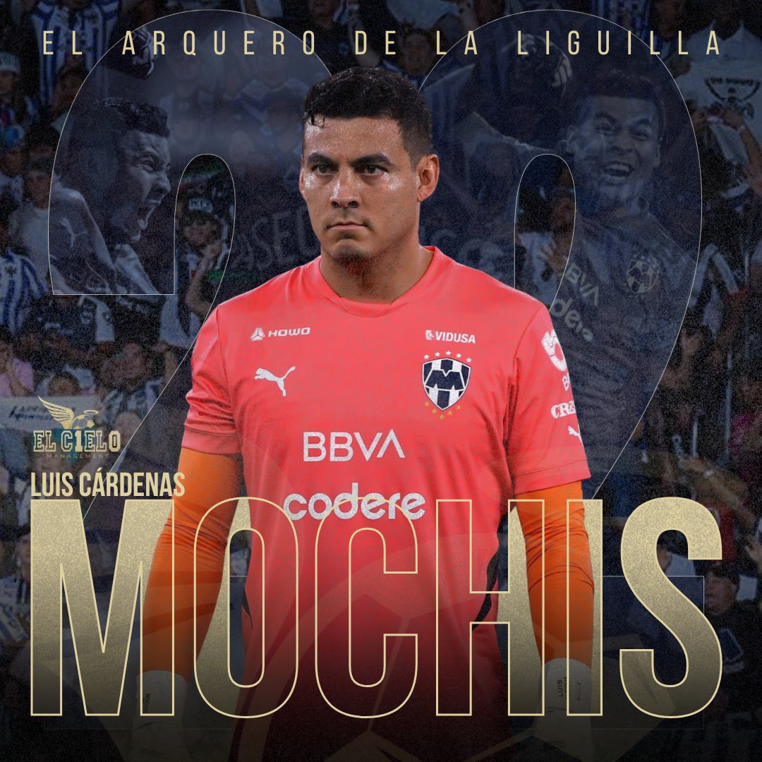 ElC1EL0's tweet photo. 𝐄𝐥 𝐥í𝐝𝐞𝐫 𝐪𝐮𝐞 𝐝𝐞𝐟𝐞𝐧𝐝𝐢ó 𝐞𝐥 𝐬𝐮𝐞ñ𝐨🔥🧤

Con seguridad, confianza y precisión en el campo, Luis Cárdenas fue fundamental la liguilla pasada para que @rayados alcanzara la final.

¡A seguir así Mochis!🔥

#LuisCardenas #PorteroRayados #Monterrey #Rayados #LigaMx https://t.co/fwAhFpRldE
