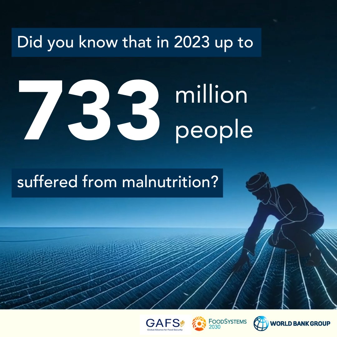 The global food system wastes $10 trillion annually due to inefficiencies. New AI-powered tools, like high-frequency monitoring, enable faster, more targeted food security interventions. 

Get to know these: wrld.bg/wMZW50UNXUl