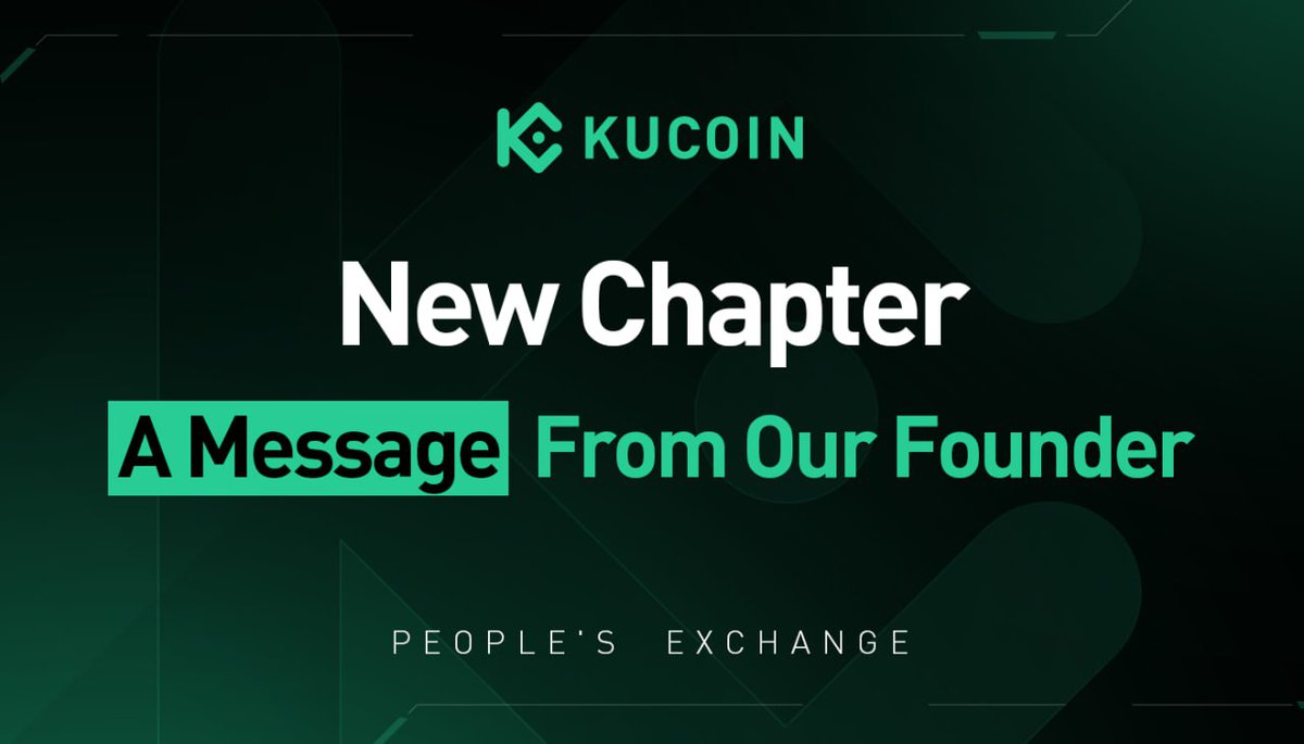 📢 An inspiring message from Michael!
 
As KuCoin’s founder and a true pioneer of the crypto industry, #Michael has not only shaped KuCoin’s culture but also played a key role in the development of one of the world’s most exciting industries. His vision and spirit will always be
