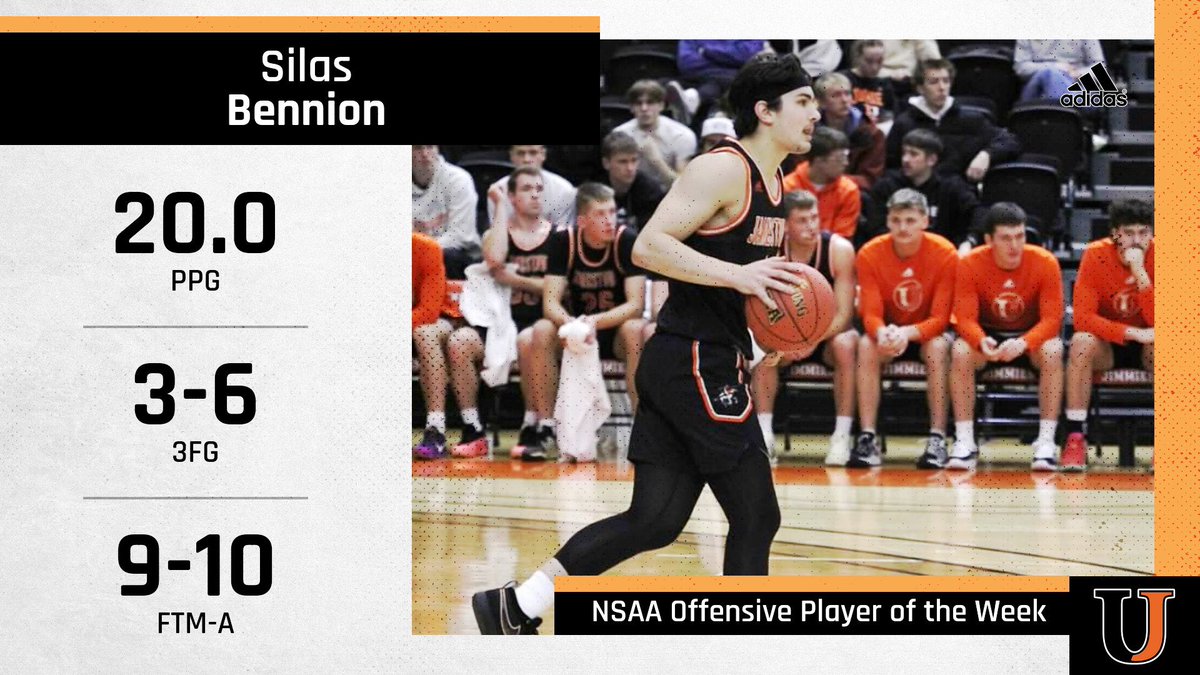 Jamestown Men’s Basketball tweet media