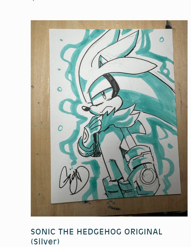 Most of the IDW characters and mephiles are sold out!

There's still plenty of art though! 