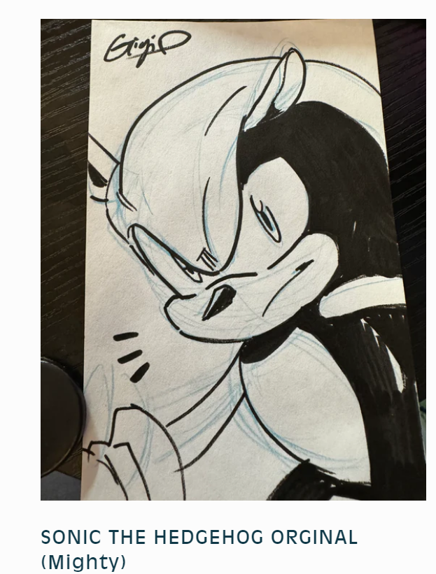 Most of the IDW characters and mephiles are sold out!

There's still plenty of art though! 