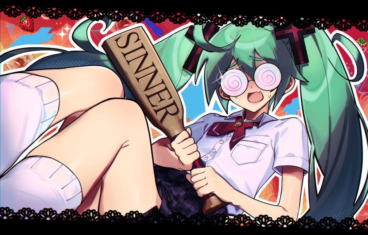 tomiko_78's tweet photo. ROTTEN GIRL MIKU!! https://t.co/1L9Yf2Er8G