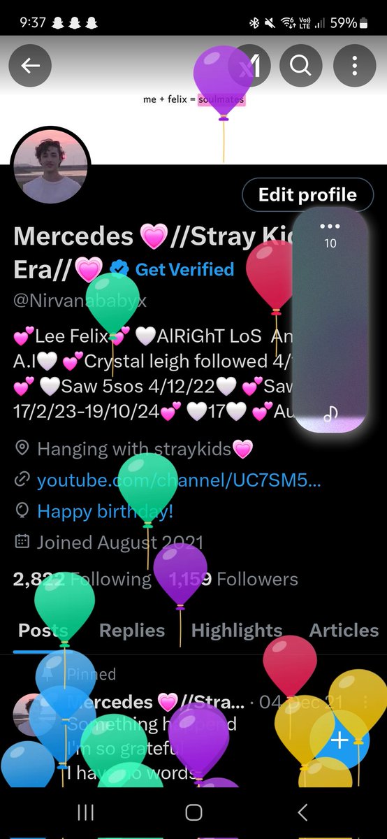 Nirvanababyx's tweet photo. Balloons for me
Happy 18th to myself ❤️ https://t.co/hzNJp4r7Ir