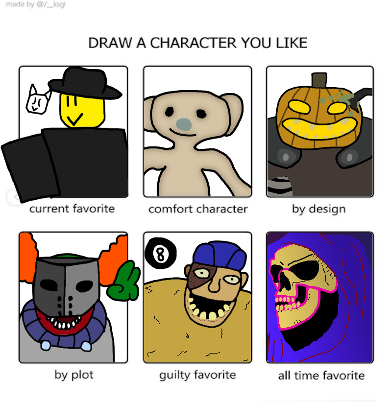 EpicMatias13's tweet photo. Me when ¨Draw a character you like¨
#dreamgame #beargame #tf2 #madnesscombat #aethos #epicskeletor https://t.co/6tpn4ObMEM
