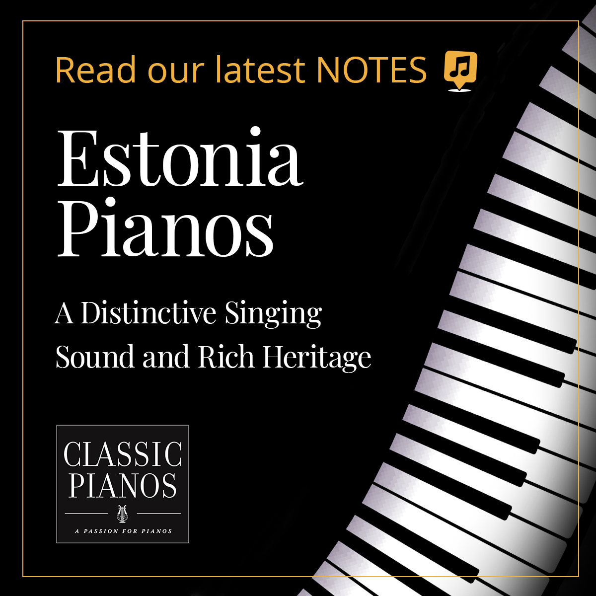 ClassicPianos's tweet photo. Discover the unique charm and profound heritage of Estonia pianos in this insightful blog. Known for their distinctive "singing" sound, these pianos encapsulate a rich tradition of craftsmanship and musical excellence. 

https://t.co/L69m2HGqmi https://t.co/pXElCJSjl5