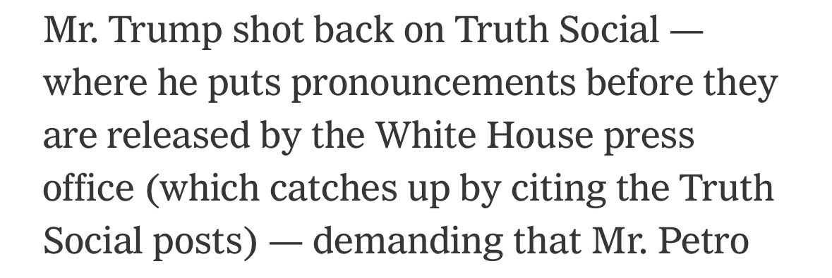 Francesco Bailo (@francescobailo) on Twitter photo Since he owns Truth,Trump monetises and pockets the entire communication stream from the presidency Since he owns Truth,Trump monetises and pockets the entire communication stream from the presidency