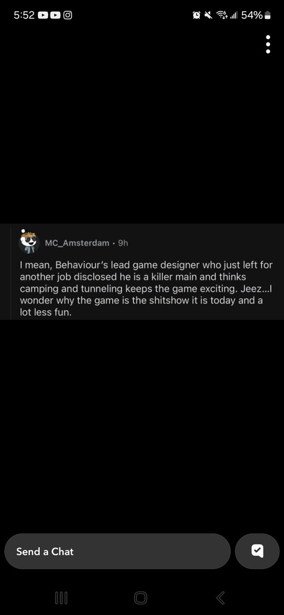 TurboDuckyy's tweet photo. @DeadbyDaylight @Behaviour Now I know why your game is shit and favorites towards killers https://t.co/KRqkBtceBB