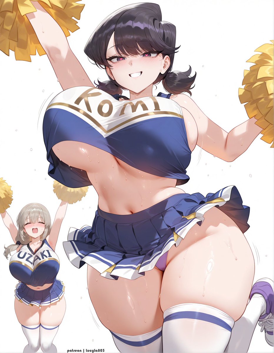 neneluLucy's tweet photo. Komi Shuuko and Uzaki Tsuki https://t.co/eEMYX3xPEP