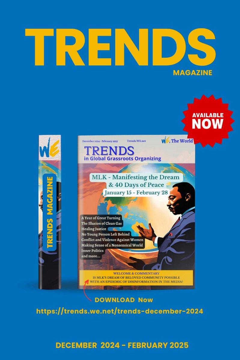 Unlock the Inspiring Stories of Women Who Dared to Challenge the Status Quo!

Download The Latest Trends, December 2024 - February 2025 edition now and be inspired by the remarkable strides women made in 2024!

trends.we.net/trends-decembe…

#trends #trendsmagazine #wetheworld