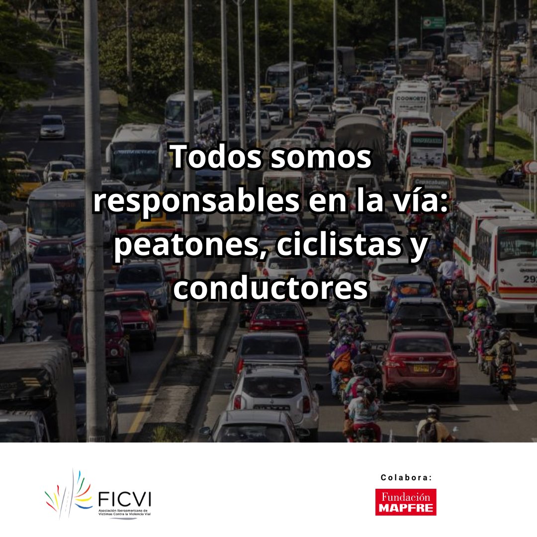 FICVI1's tweet photo. Educar es construir un futuro donde todos podamos desplazarnos con confianza y tranquilidad. 🚴‍♀️🚶‍♂️🚗
¡Sé parte del cambio!
#EducaciónVial
#Responsabilidad
#2025 https://t.co/VxqKUm7k4i