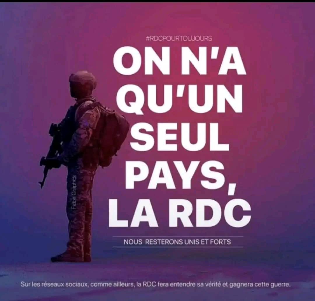 Le patriotisme ne devrait pas être une option, mais une obligation. Où sont les journalistes proM23 qui tweetaient toutes les  2min sur la prise de Goma par les rebelles d l'armée rwandaise ? D grâce, trouvez 1 moyen de ravitailler les FARDC &amp; de leur fournir un appui aérien.