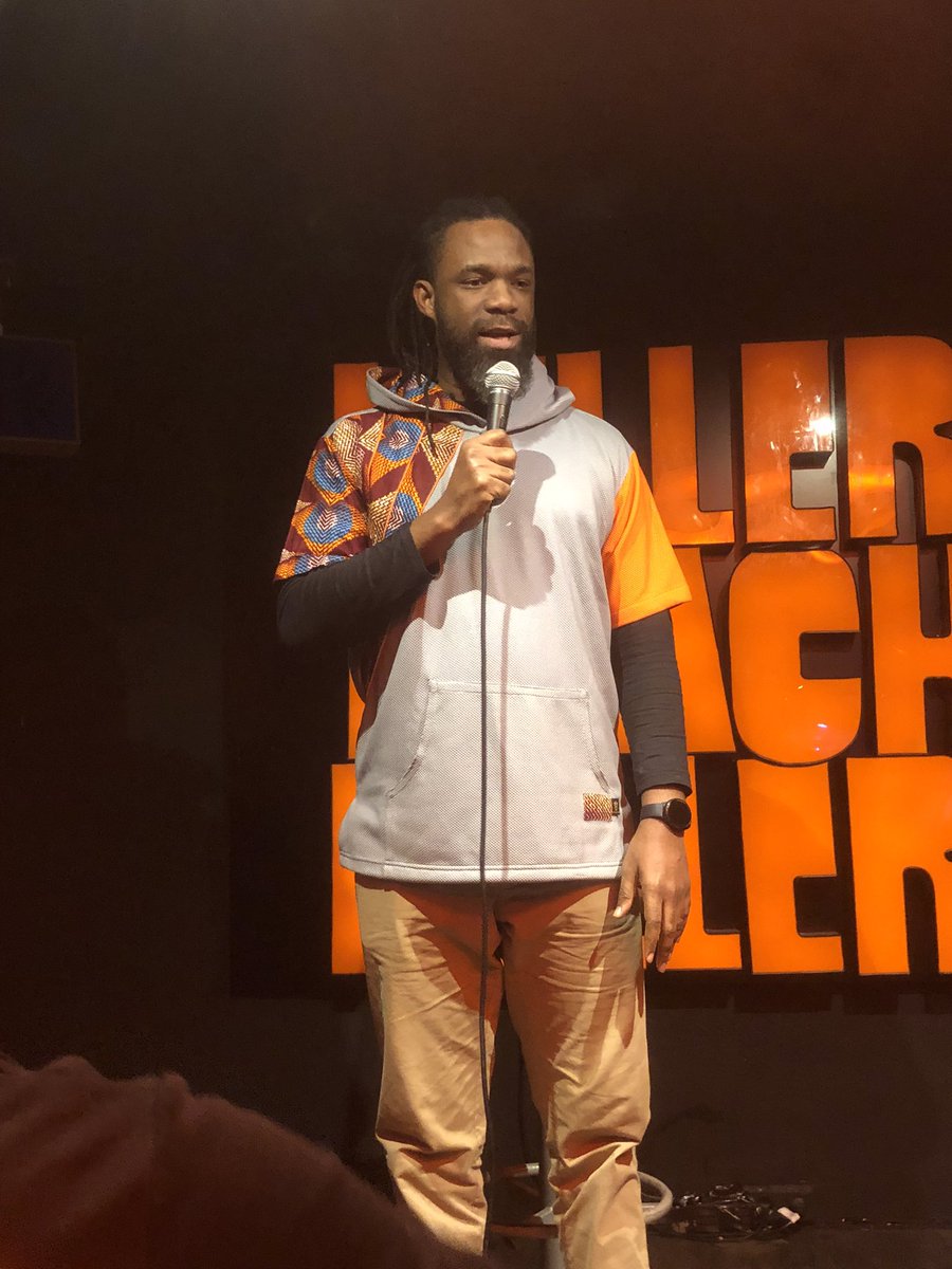 CComedySeries's tweet photo. Ghanaian International Stand Up Comedian 🇬🇭 @Id_JamesBrown delivers a hilarious set at @Thecomedycommunity ‘s last German Tour in Wiesbaden , Germany 🇩🇪. What a way to start year 2025 . #GHComedy 🥇 wins … full story soon 🔜 . https://t.co/quPWGWqupb