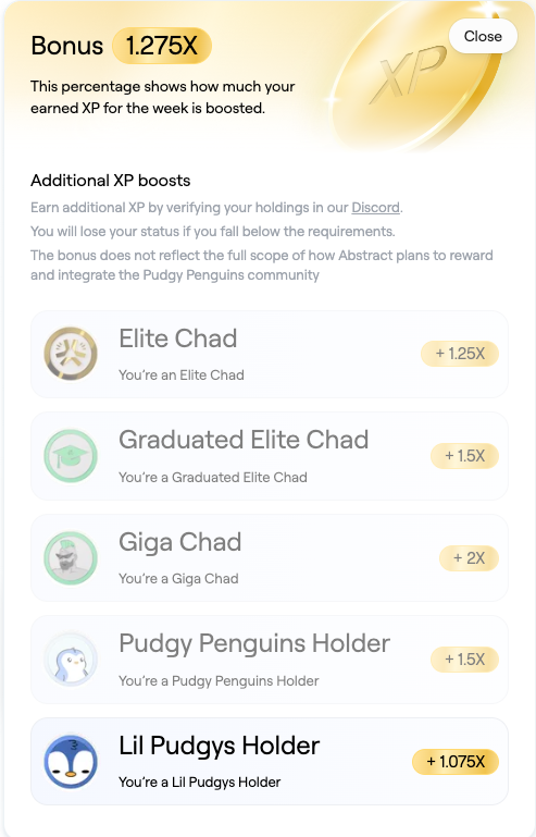This is interesting - prioritizes true <a href="/AbstractChain/">Abstract</a> engagers over the <a href="/pudgypenguins/">Pudgy Penguins</a> ecosystem, but teases more to come for Pudgy. I like it for long-term, but wouldn't surprise me if those with a short-term focus don't.