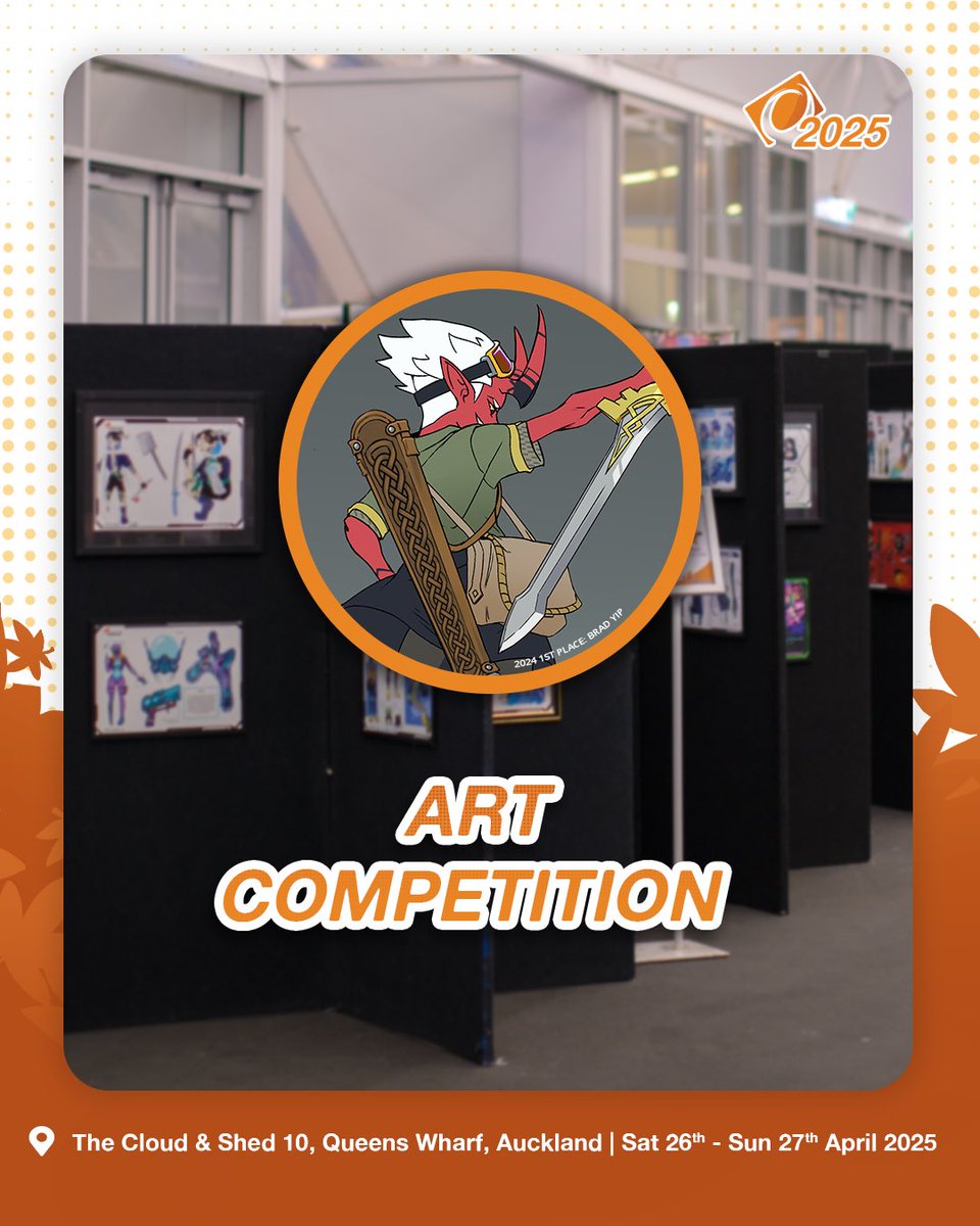 OverloadNZ's tweet image. 📢 Calling all creatives! Design a sorcerer/sorceress to fight back the bug demons! Our art competition is open to all ages, with a chance to be showcased at Overload.
Details at overload.co.nz/art-competitio…
Special thanks @clipstudiopaint @VIZMedia for providing prizes!