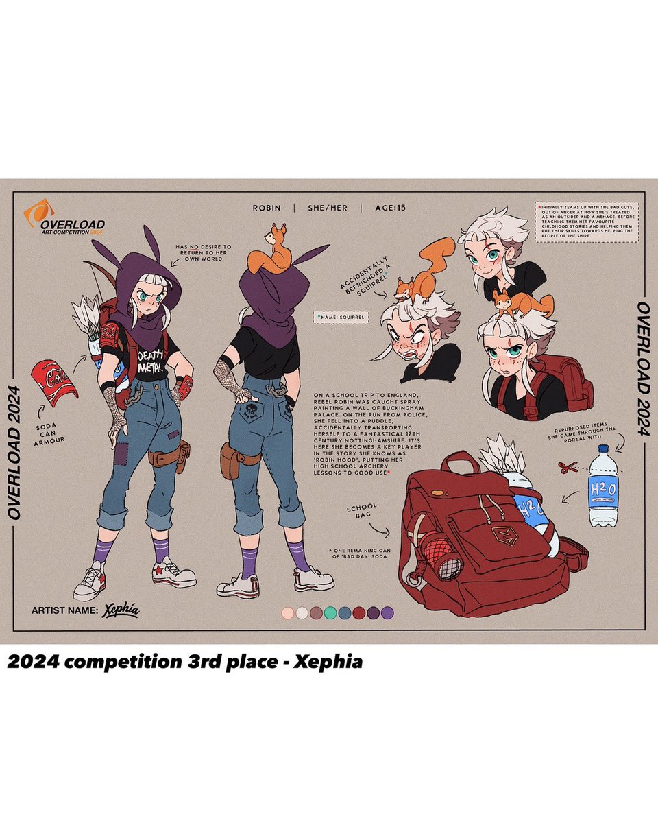 OverloadNZ's tweet image. 📢 Calling all creatives! Design a sorcerer/sorceress to fight back the bug demons! Our art competition is open to all ages, with a chance to be showcased at Overload.
Details at overload.co.nz/art-competitio…
Special thanks @clipstudiopaint @VIZMedia for providing prizes!